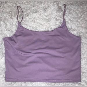 Purple Crop Top
